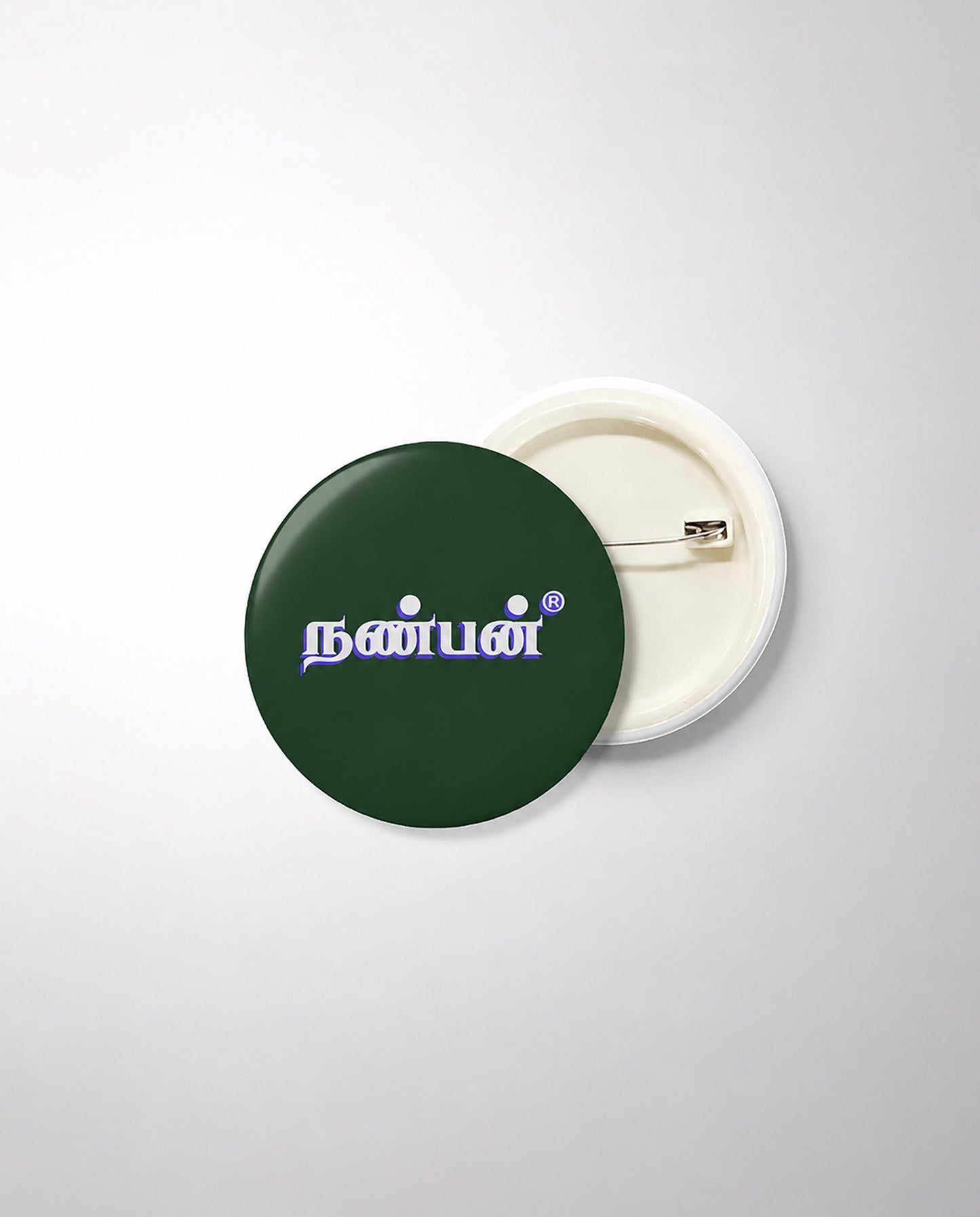NANBAN Friendship Series premium badge in bottle green.